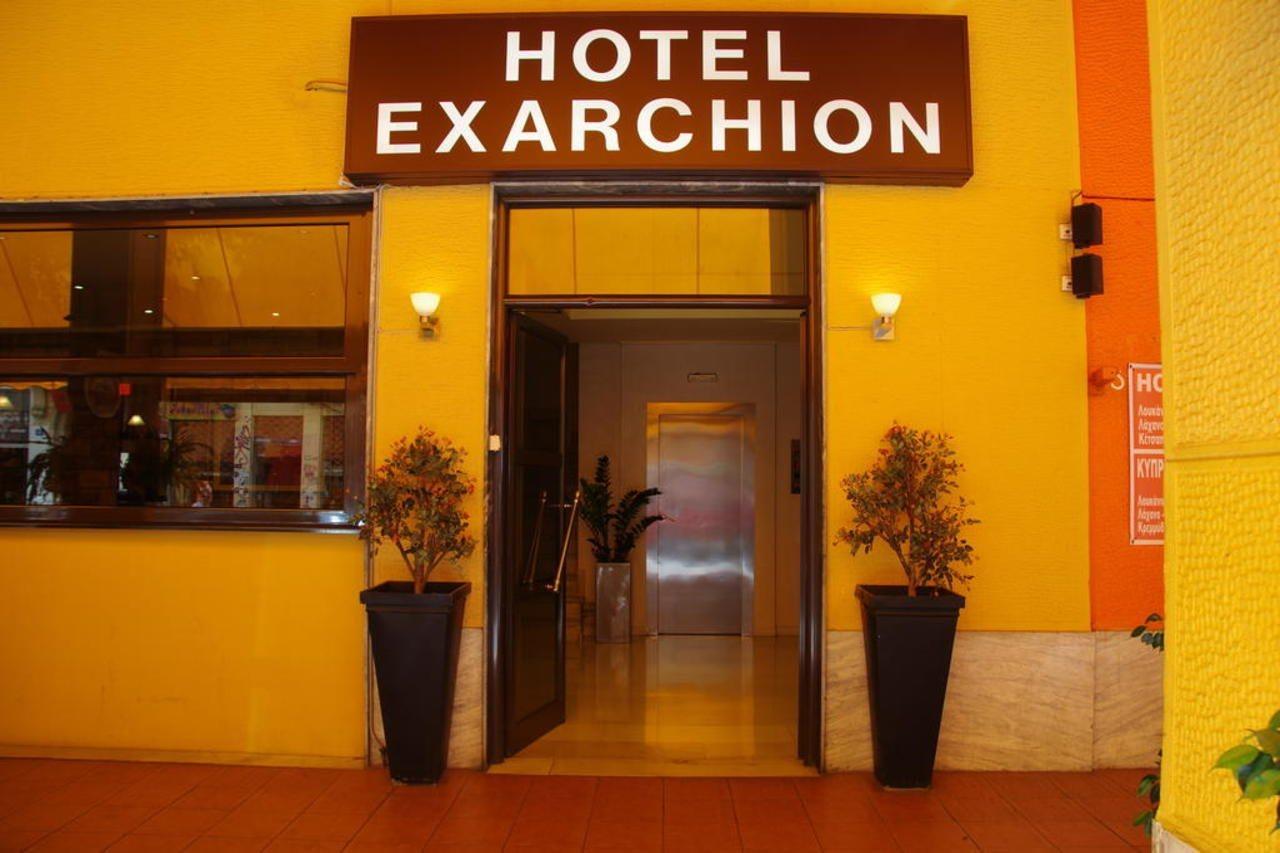 Hotel Exarchion Athene Buitenkant foto