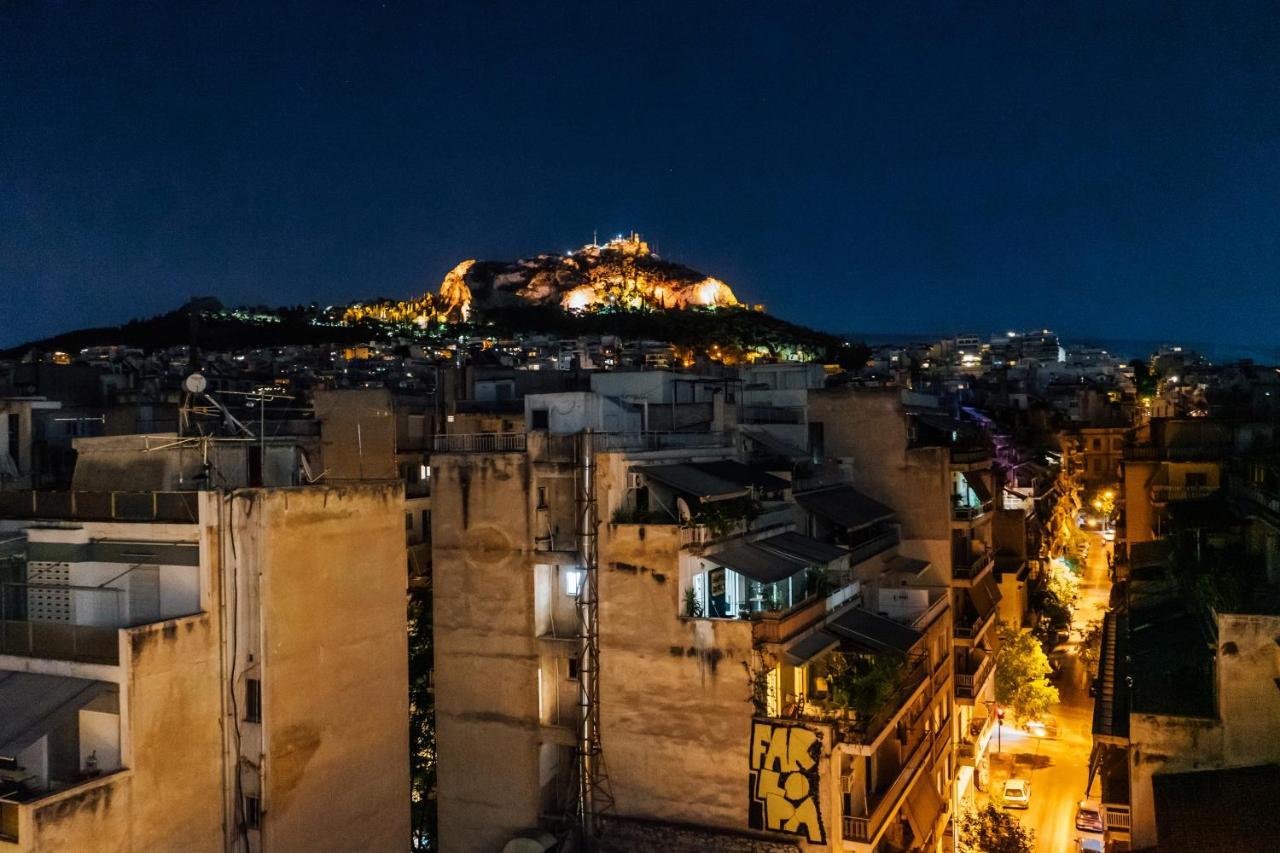 Hotel Exarchion Athene Buitenkant foto