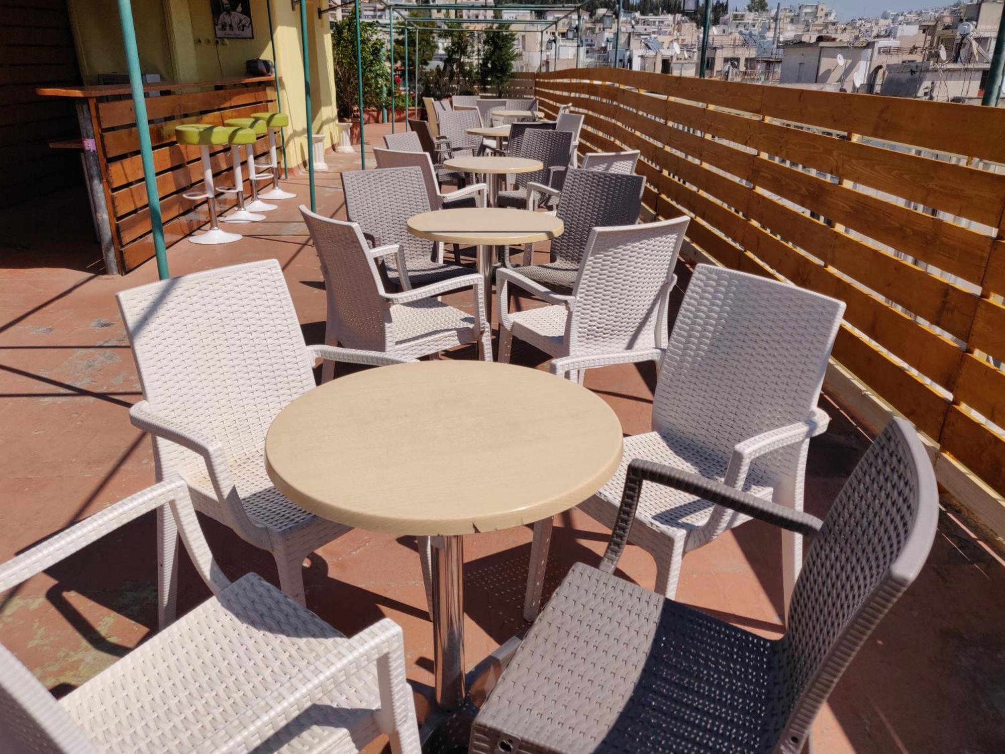 Hotel Exarchion Athene Buitenkant foto