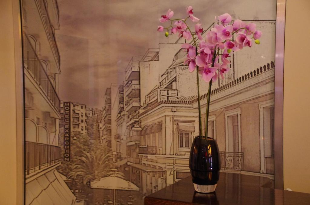 Hotel Exarchion Athene Buitenkant foto