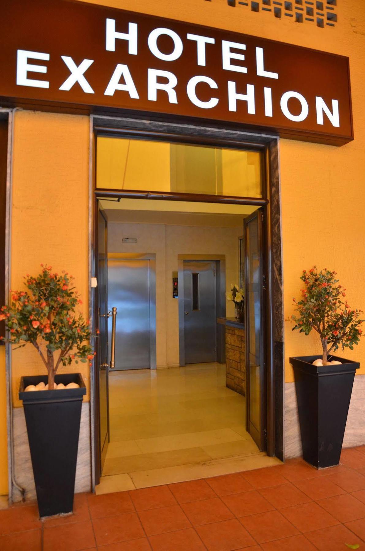 Hotel Exarchion Athene Buitenkant foto